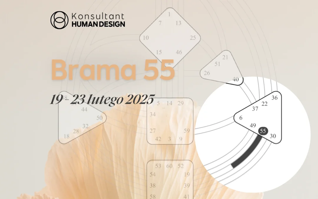 Brama 55 Human Design – Tranzyt Słońca 19-23 lutego 2025