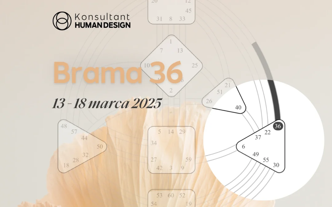 Brama 36 Human Design – tranzyt Słońca 13-18 marca 2025