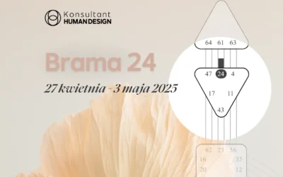 Brama 24 Human Design – tranzyt Słońca 27 kwietnia – 3 maja 2025