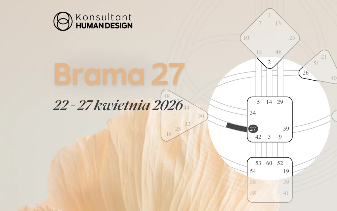 Brama 27 Human Design – tranzyt Słońca 22–27 kwietnia 2026