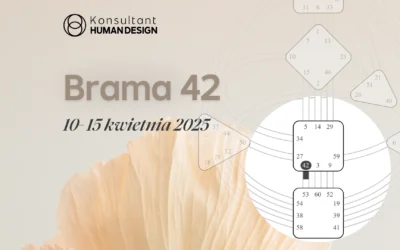 Brama 42 Human Design – tranzyt Słońca 10–15 kwietnia 2025