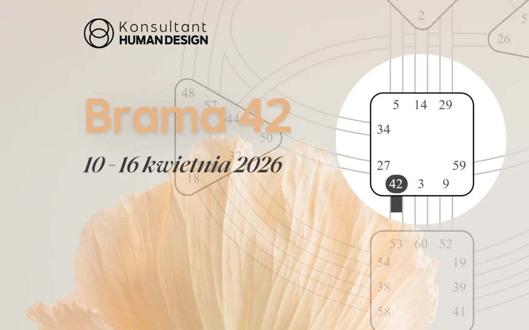 Brama 42 Human Design – tranzyt Słońca 10–16 kwietnia 2026