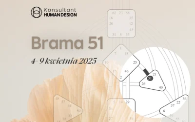 Brama 51 Human Design – tranzyt Słońca  (4–9 kwietnia 2025)