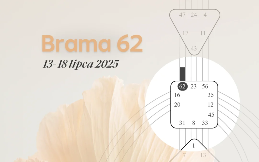 Brama 62 Human Design – Tranzyt Słońca 13–18 lipca 2025