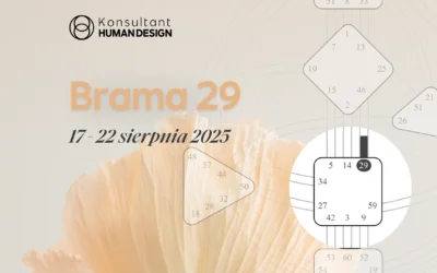 Brama 29 Human Design – Tranzyt Słońca: 17–22 sierpnia 2025