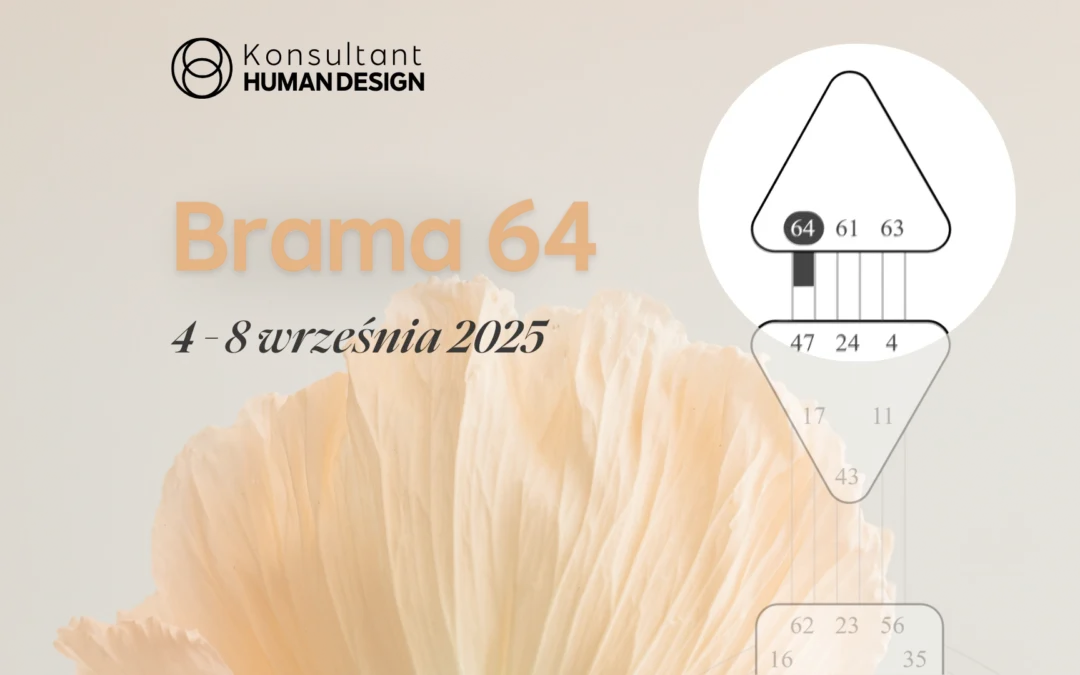 Brama 64 Human Design – tranzyt Słońca 4–8 września 2025