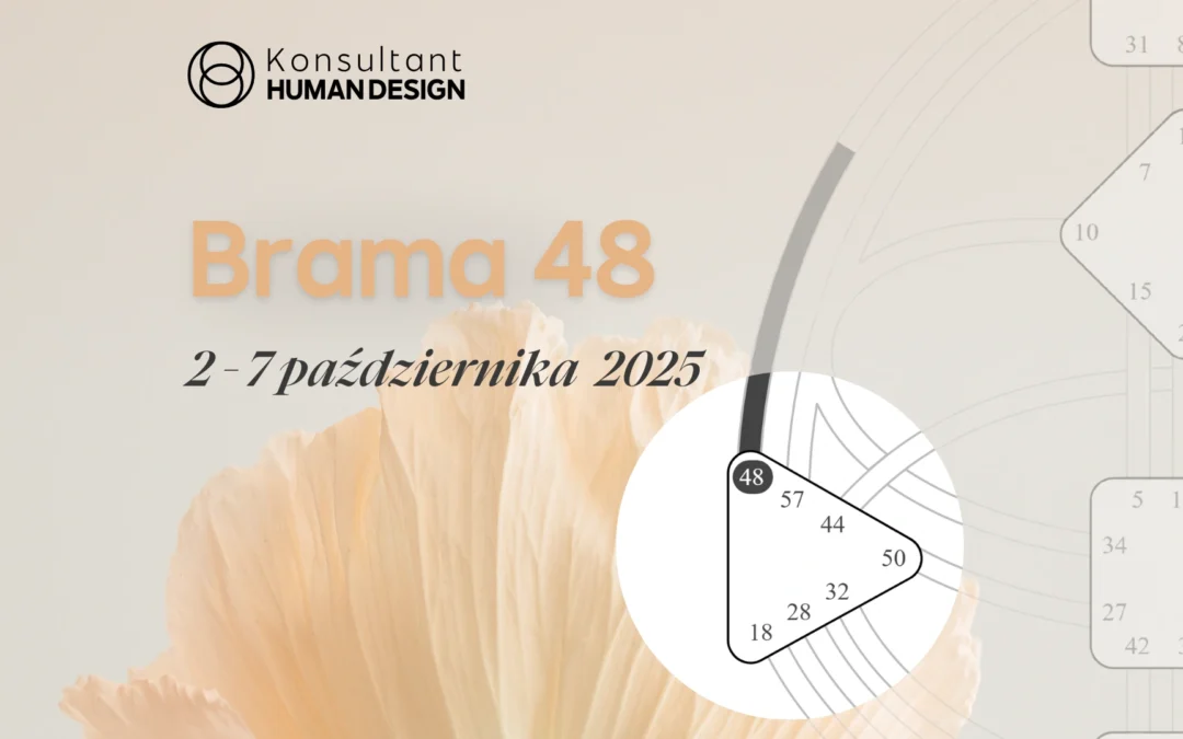 Brama 48 Human Design  Tranzyt Słońca 2–7 października 2025