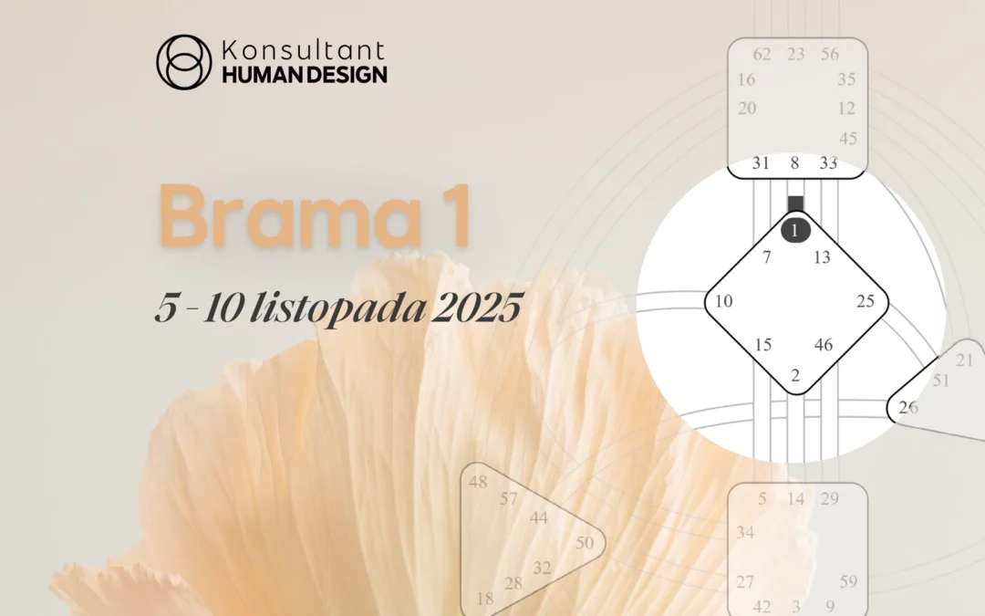 Brama 1 Human Design – Tranzyt Słońca 5 – 10 listopada 2025