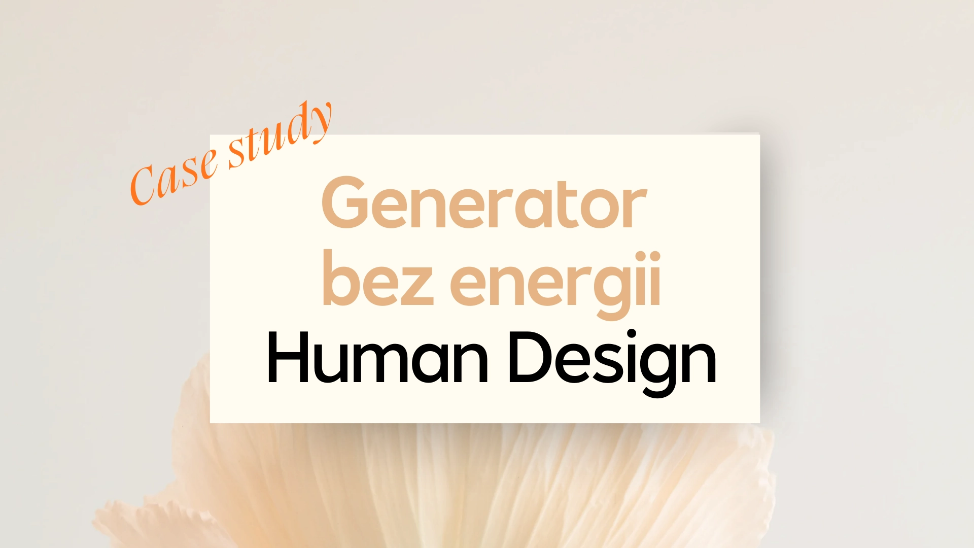 Generator bez energii